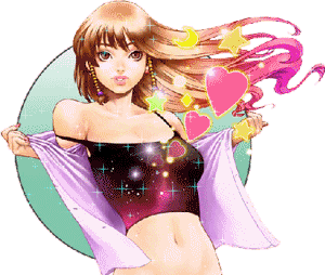 Gif animé love glamour